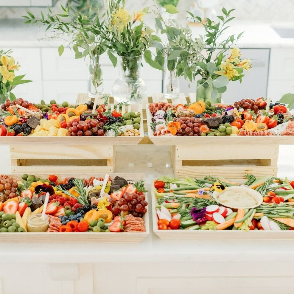 A Grazing Soiree - Grazing Table Package for 30