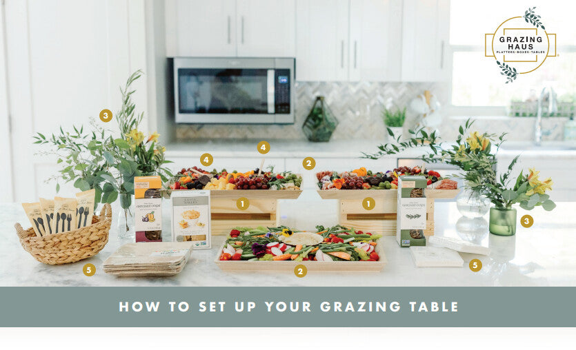 Gather and Graze - Grazing Table Package for 20