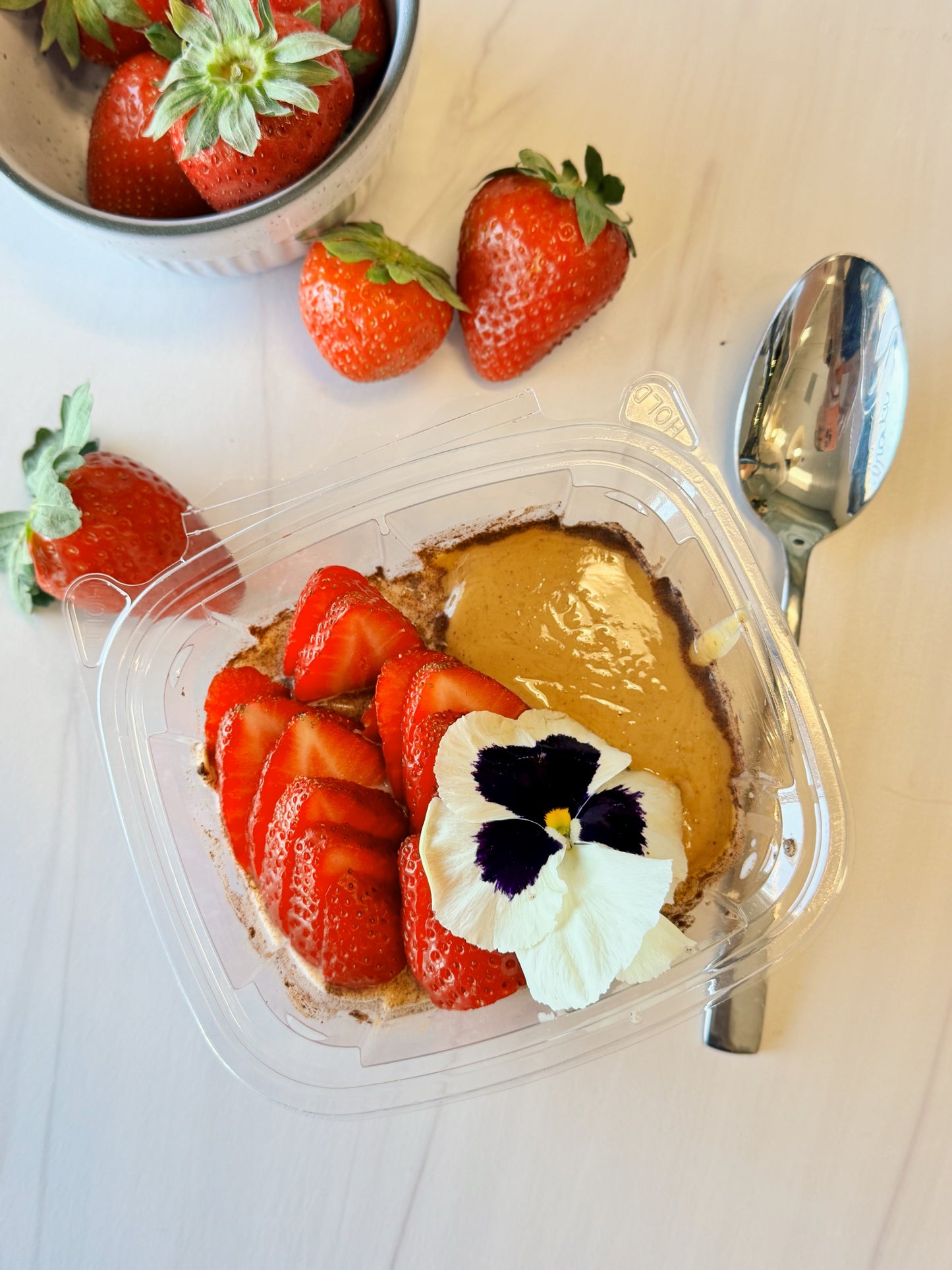 Strawberry Peanut Butter Overnight Oats (x6)