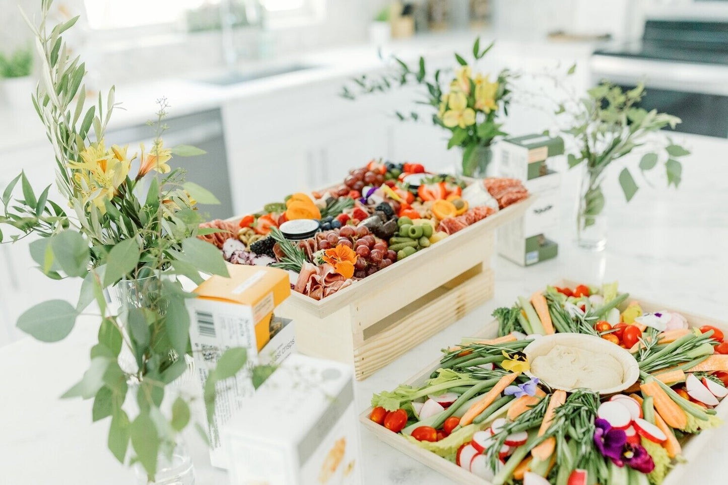 Petite and Sweet - Grazing Table Package for 10