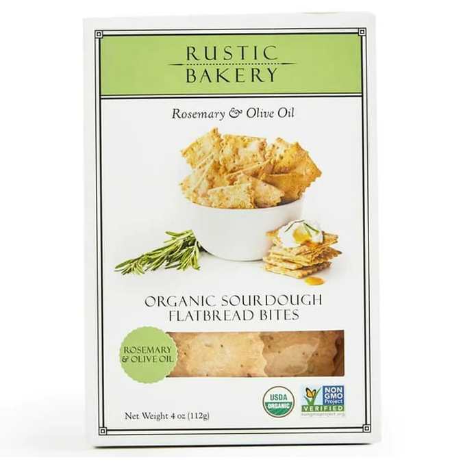 Rustic Bakery Organic Sourdough Bites Rosemary