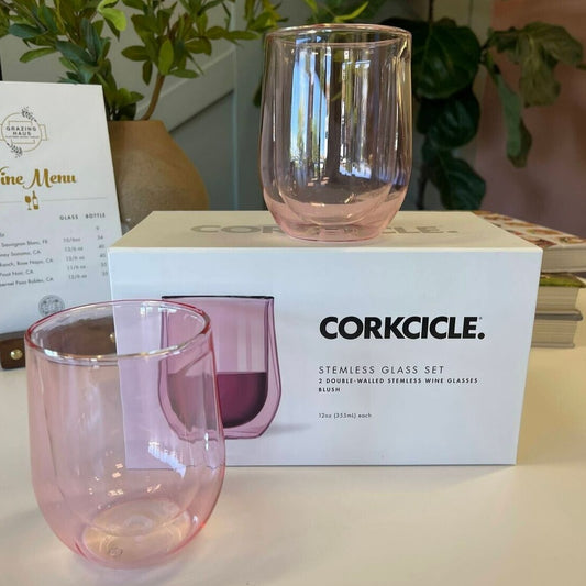Corkcicle Stemless Glass (set of 2)