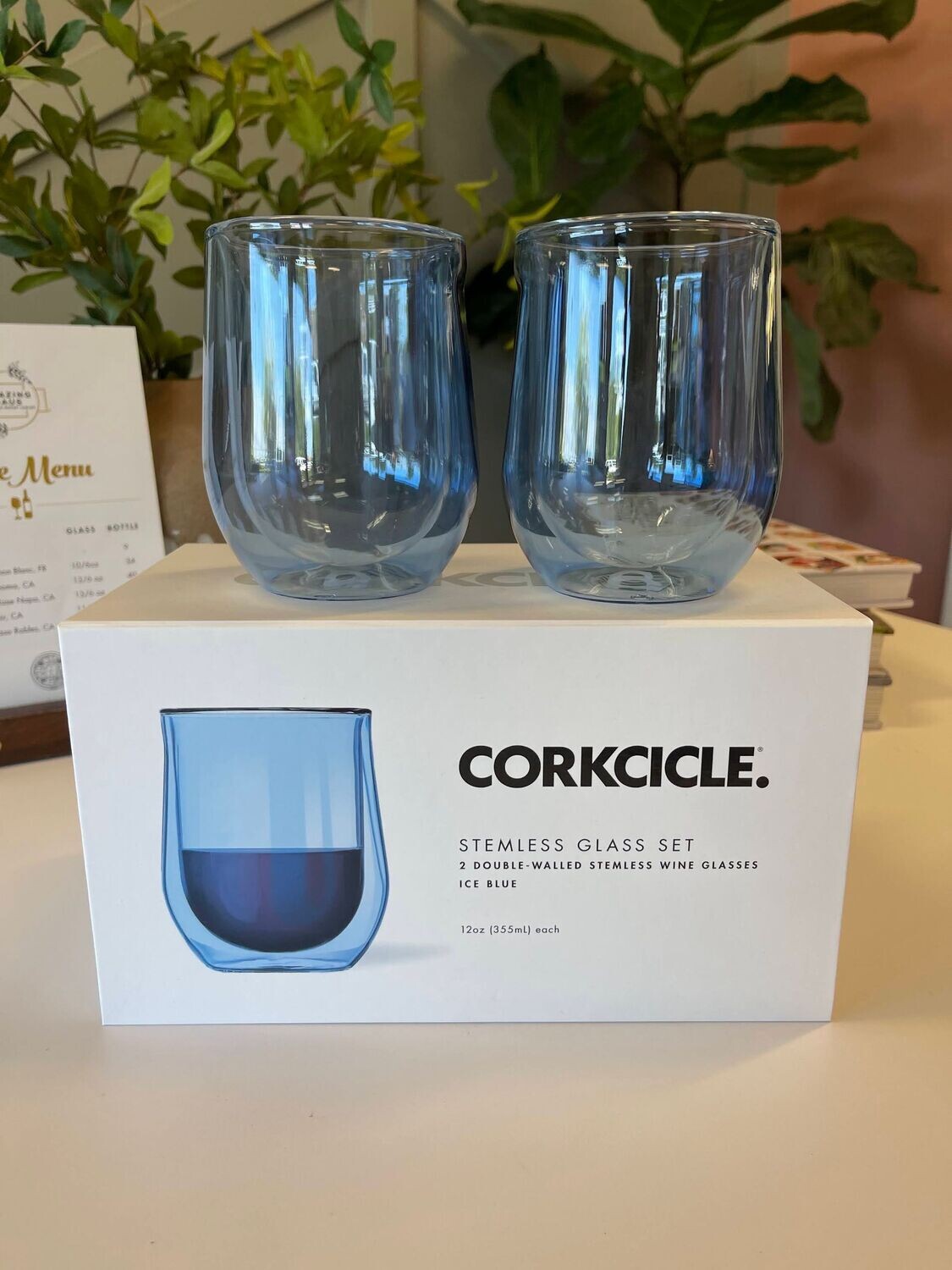 Corkcicle Stemless Glass (set of 2)
