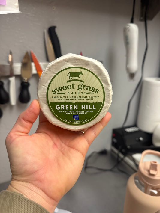 Green Hill Brie by Sweet Grass Dairy