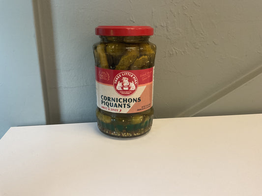 Three Pigs Cornichons 12.3 oz