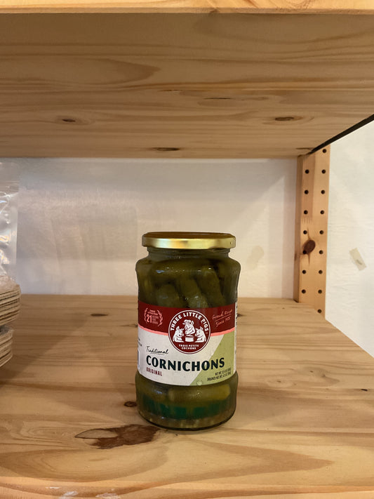 Three Pigs Cornichons 12.3 oz