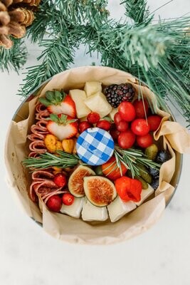 Christmas Cheese Tin