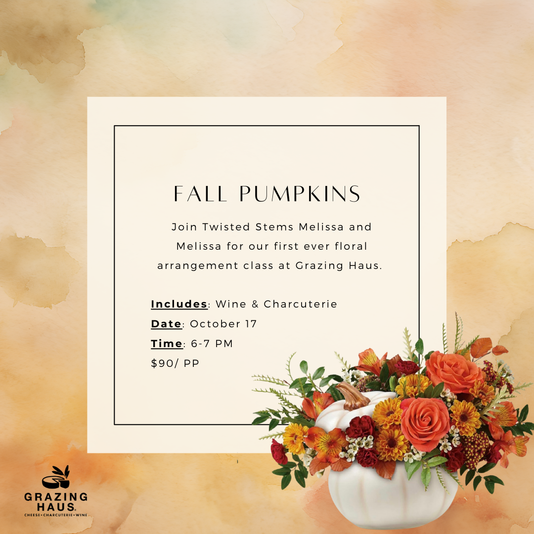 Fall Flower Class with Twisted Stems (October 17th)