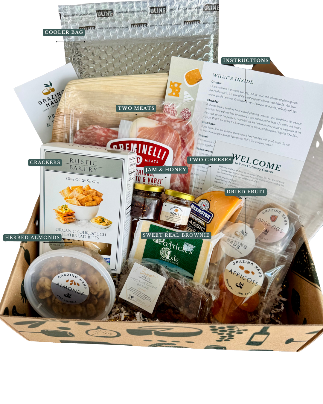 DIY Cheese and Charcuterie Kit - Local Delivery Only