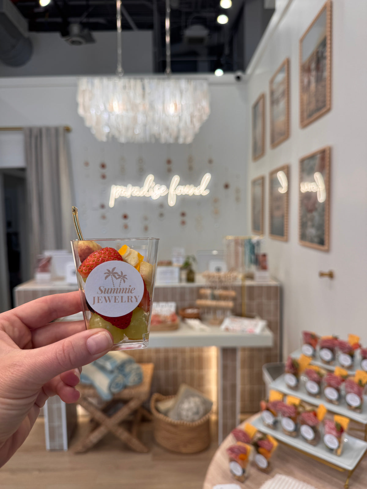 Cheese & Charcuterie Cup