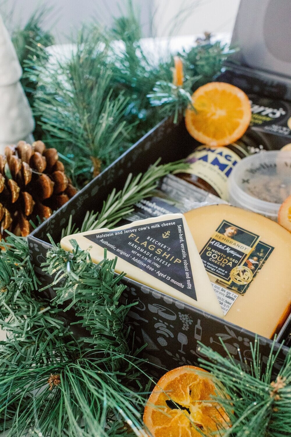 The Holiday Cheese & Wine Box *perishable*